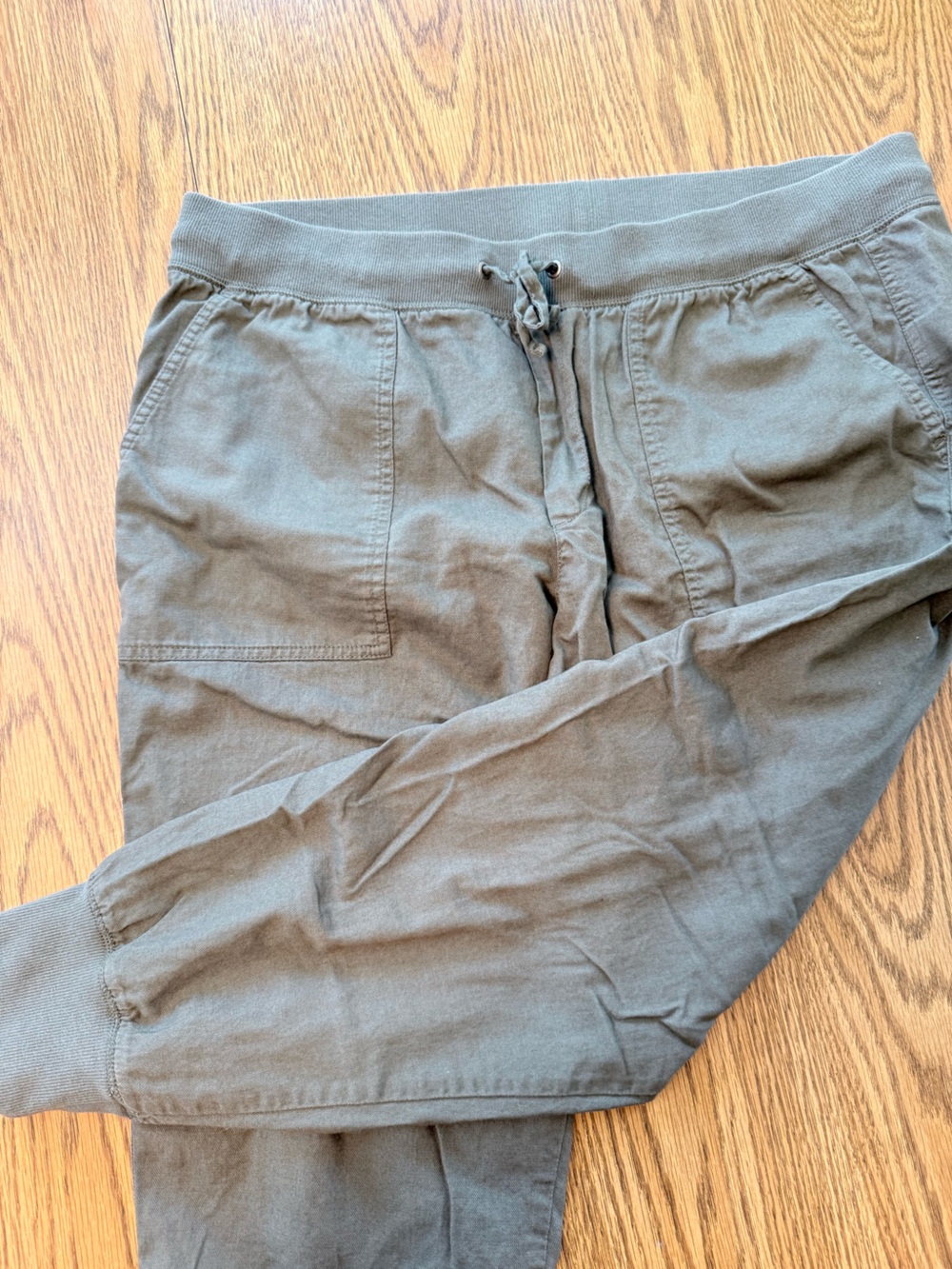 GAP Olive Green XL Drawstring Jogger Pants